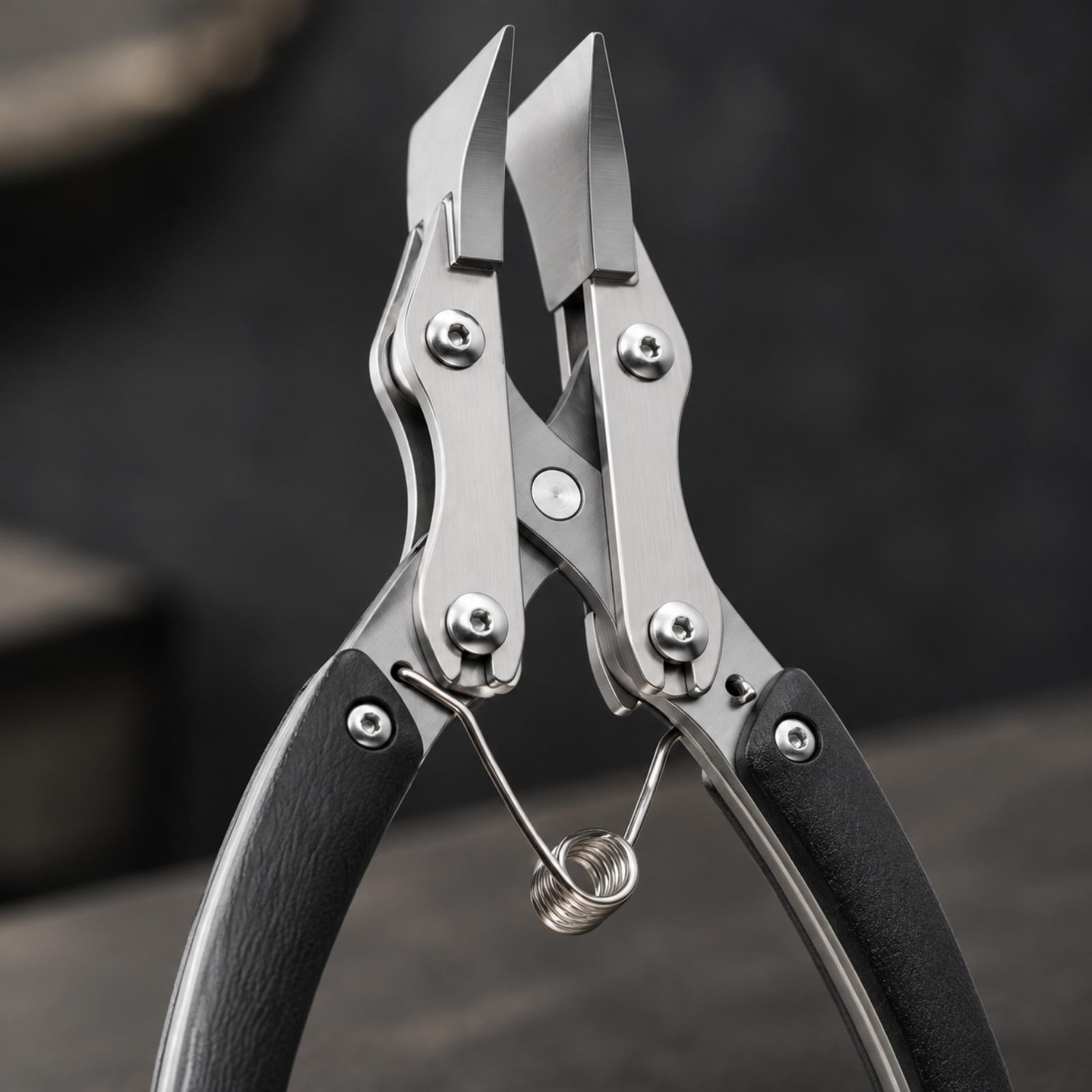 Platte tang voor lederbewerkin - Leatherwork Hand Press recensie en prijs