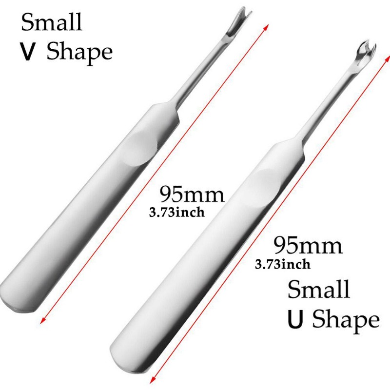 4 Stuks U + V-Vormige Lederen  - Groover Stitching Tool recensie en prijs
