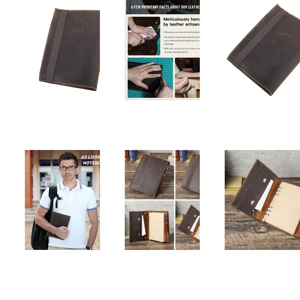 Leren dagboek voor school, wer - Leather Work Diary Covers recensie en prijs