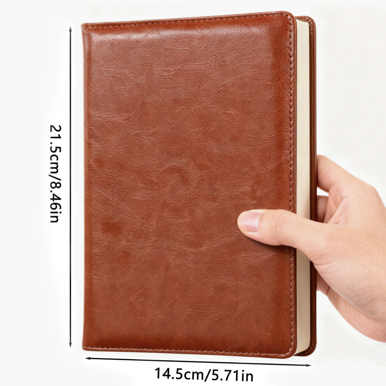 Bloemen PU lederen notitieboek - Leather Work Diary Covers recensie en prijs