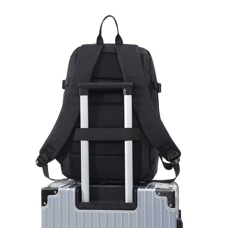 Waterdichte PU-lederen zakelij - Leather Work Rucksack Mens recensie en prijs