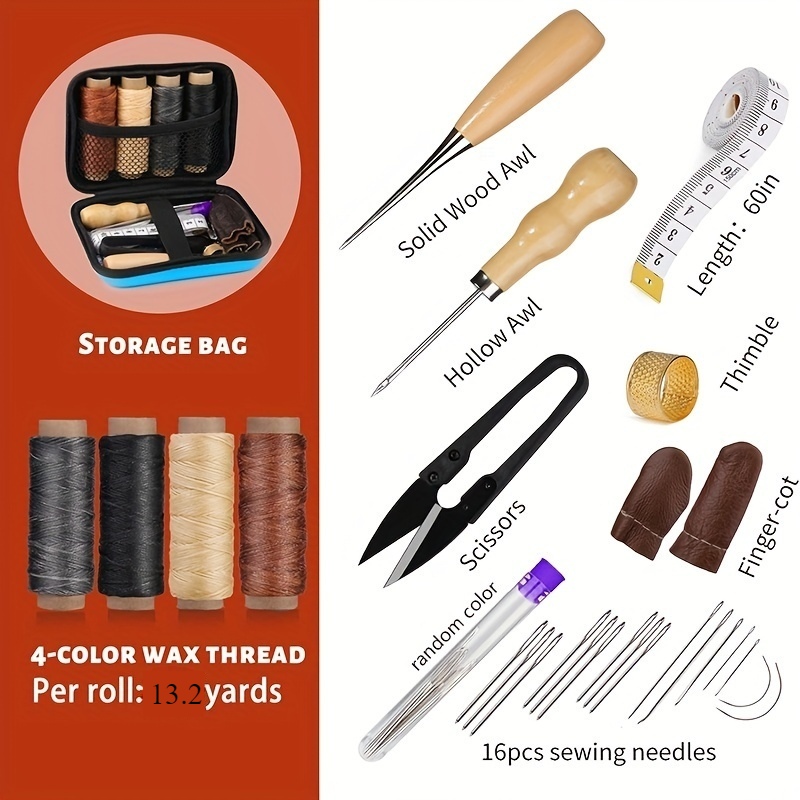 Leren naaiset, leren reparatie - Bone Folder Tool recensie en prijs