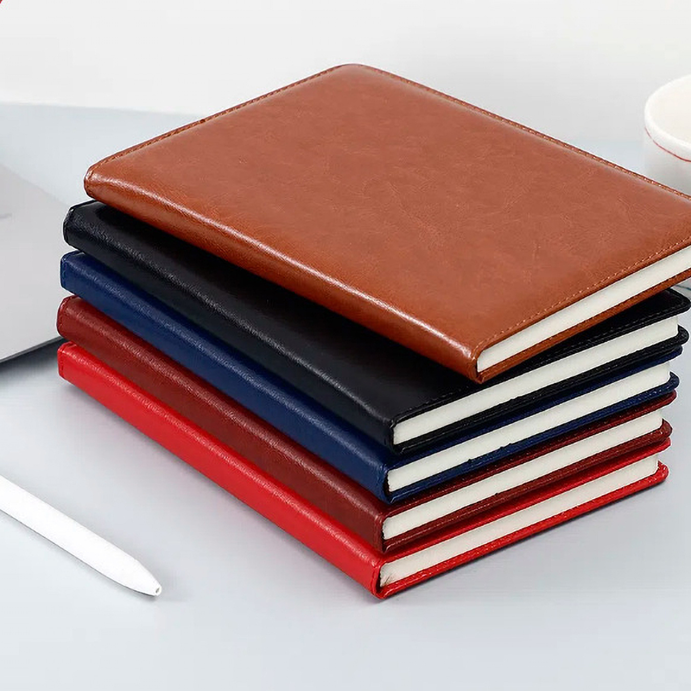 Kleurrijk kwallen PU lederen n - Leather Work Diary Covers recensie en prijs