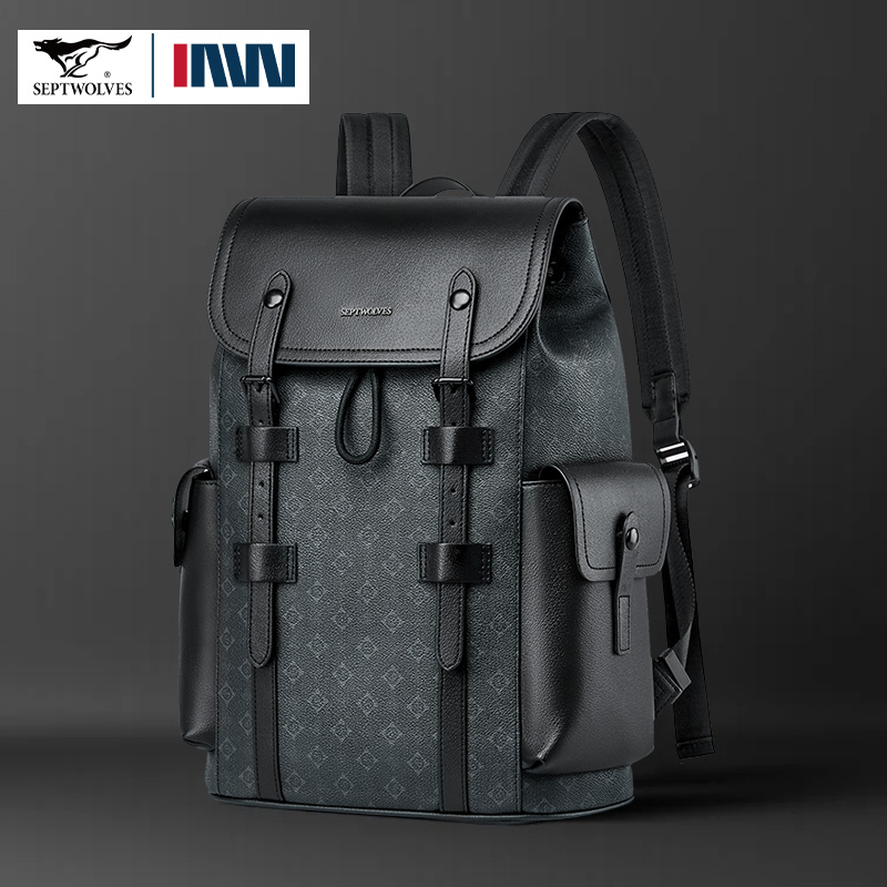 Septwolves Hoge kwaliteit zake - Leather Work Rucksack Mens recensie en prijs