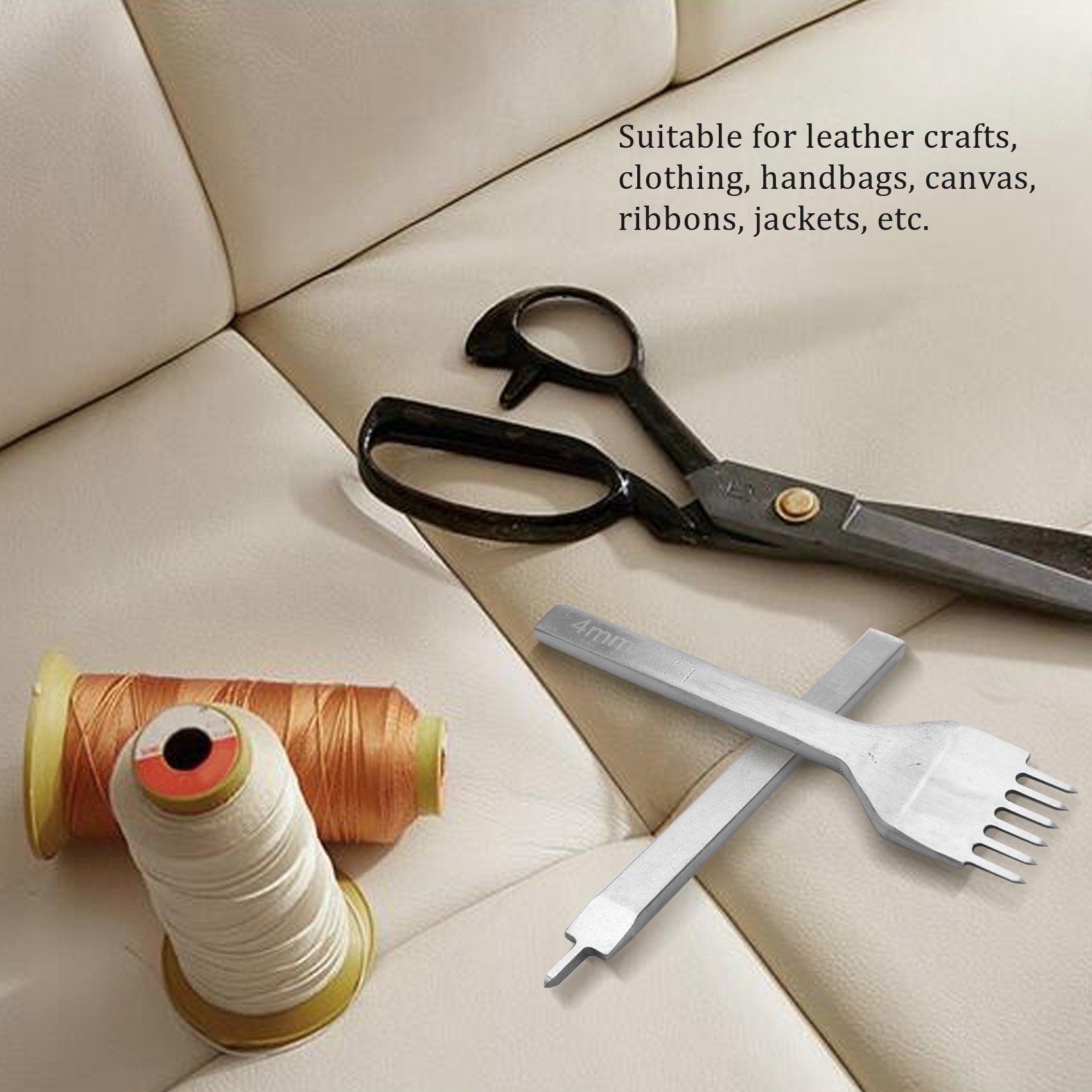 BAAR-lederen stikbeitel set, v - Groover Stitching Tool recensie en prijs