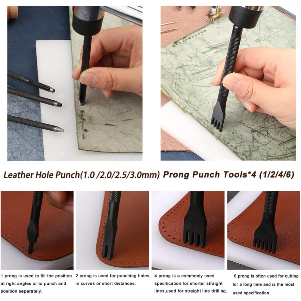 Lederbewerkingsgereedschap Pra - Groover Stitching Tool recensie en prijs